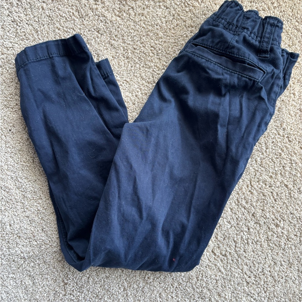 OshKosh B'gosh Blue Uniform Pants. Size 6. Adjustable Waistband